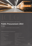 The international comparative legal guide to, public procurement 2014. A practical cross-border insight into public procurement vignette