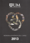 Memoria académica del curso 2013 vignette