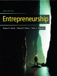 Entrepreneurship vignette