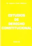 Estudios de derecho constitucional. vignette