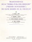 Trascendencia de la "teoría pura del derecho" (Reiner Echtsleher") de Hans Kelsen en el Uruguay vignette