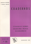 Cursillo sobre derecho penal económico vignette