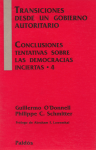 Transiciones desde un gobierno autoritario. Conclusiones tentativas sobre las democracias inciertas vignette