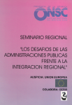 Seminario regional. Los desafíos de las administraciones públicas frente a la integración regional vignette