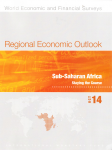 Regional economic outlook. Sub-Saharan Africa vignette