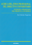 Acerca del ethos profesional del directivo universitario vignette