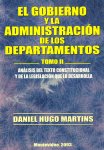El gobierno y la administración de los departamentos vignette