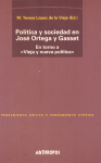 Política y sociedad en José Ortega y Gasset. En torno a "vieja y nueva política" vignette