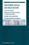 Régimen legal de educación vignette