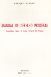 Manual de derecho procesal vignette