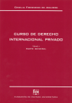Curso de derecho internacional privado. Parte general vignette