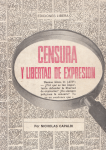 Censura y libertad de expresión vignette