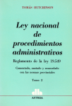 Ley nacional de procedimientos administrativos. Ley 19.549 vignette