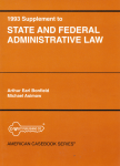 1993 supplement to State an Federal Administrative Law vignette