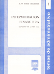Intermediación financiera. Concepto de la Ley 15.322 vignette