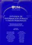 Estudios de información pública y datos personales vignette