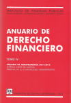 Anuario de derecho financiero vignette