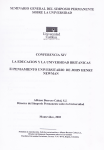La educación y la universidad británicas. El pensamiento universitario de John Henry Newman vignette