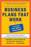 Business plans that work : a guide for small business. vignette