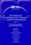 Estudios de información pública y datos personales vignette