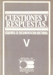 Cuestiones y respuestas V vignette