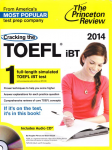 Cracking the TOEFL iBT vignette