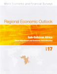 Regional economic outlook. Sub-Saharan Africa vignette