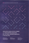 Análisis legislativo sobre la descentralización en materia departamental y municipal vignette