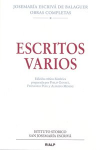 Escritos varios (1927-1974) vignette