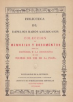 Coleccion de memorias y documentos para la historia y la jeografía de los pueblos del Rio de la Plata vignette