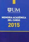 Memoria académica del curso 2015 vignette