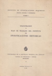 Inauguración y plan de trabajos del Instituto de Investigaciones Históricas vignette