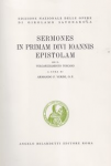 Sermones in primam divi Ioannis epistolam vignette