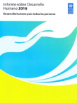 Informe sobre desarrollo humano 2016 vignette