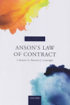 Anson's law of contract vignette