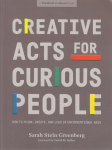 Creative acts for curious people vignette