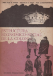 Estructura económico-social de la colonia vignette
