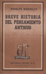 Breve historia del pensamiento antiguo vignette