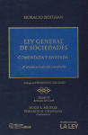 Ley general de sociedades. Comentada y anotada vignette