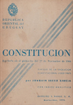 Constitución de la República Oriental del Uruguay vignette