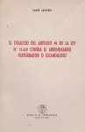 El desalojo del artículo 90 de la ley N° 13.659 contra el arrendatario perturbador o escandaloso vignette