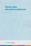 Informe sobre educación en patrimonio vignette