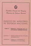 Digesto del Ministerio de Defensa Nacional vignette
