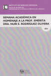 Semana académica en homenaje a la prof. emérita Dra. Nuri E. Rodríguez Olivera vignette
