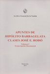 Apuntes de Hipólito Barbagelata. Clases José E. Rodó vignette