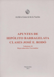 Apuntes de Hipólito Barbagelata. Clases José E. Rodó vignette
