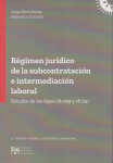 Régimen jurídico de la subcontratación e intermediación laboral vignette