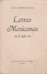 Letras mexicanas en el siglo XIX vignette