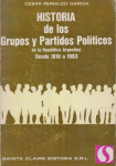 Historia de los grupos y partidos políticos vignette