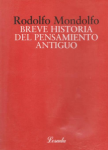 Breve historia del pensamiento antiguo vignette